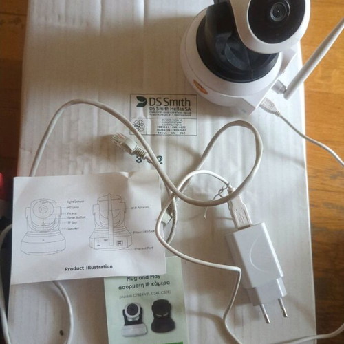 Ip camera new, in original box, complete