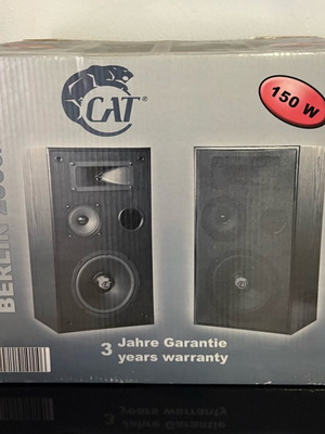 CAT Berlin 2000/L speakers new, sealed in box