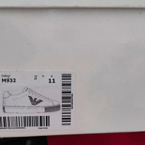 Emporio Armani sneaker white size 45 new, made in Italy