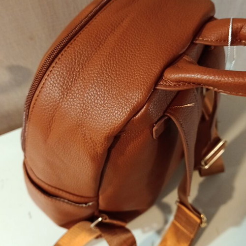Women's backpack new, brown