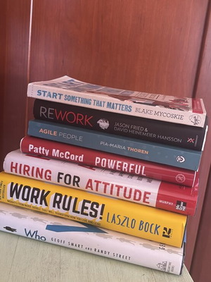 Business books like new, English