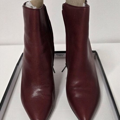 Sam Edelman ankle boots like new, red, size 38.5, 9.5 cm heel