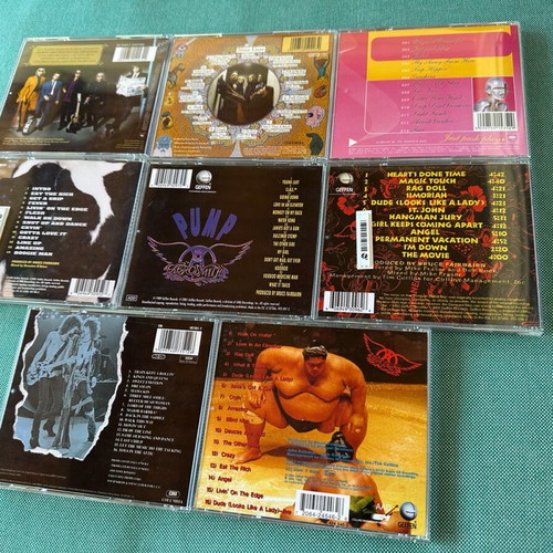 Aerosmith Discography 8 CD set like new, rock