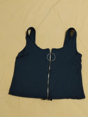 Blue t-shirt used, size S