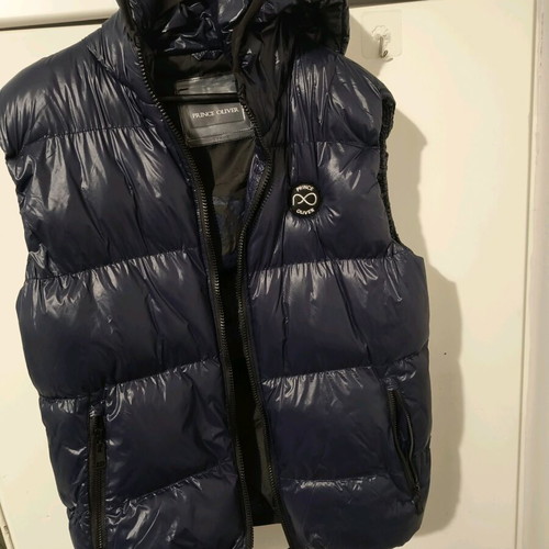Prince Oliver puffer sleeveless jacket dark blue like new XL