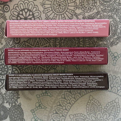 Rhode Peptide Lip Tints new