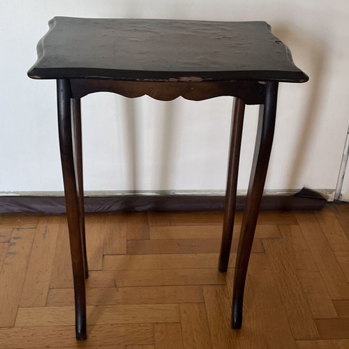 Side tables used, solid wood, elegant style