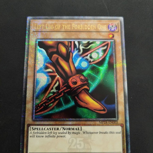 Left Leg of the Forbidden One card new condition