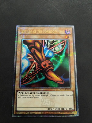 Left Leg of the Forbidden One card new condition