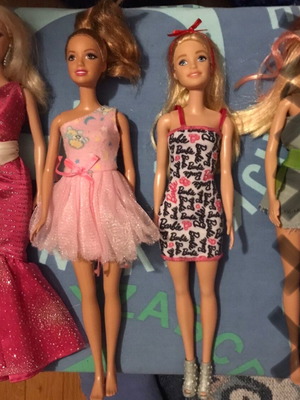 Кукли Barbie и аксесоари употребявани, комплект от 15 броя