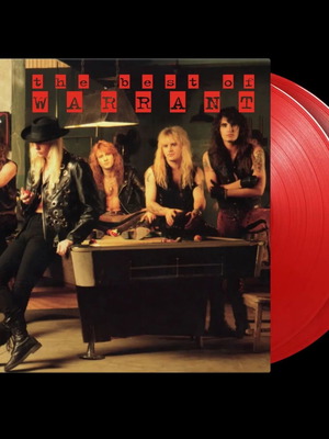The Best Of Warrant νέο, περιορισμένης έκδοσης κόκκινο βινύλιο LP