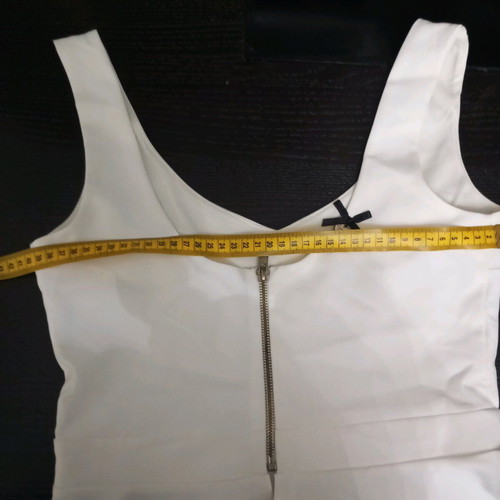 White bustier top like new