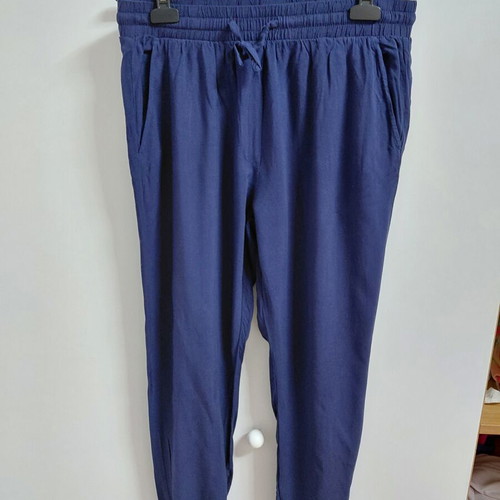Terranova Women's Joggers Like New Navy Blue Viscose