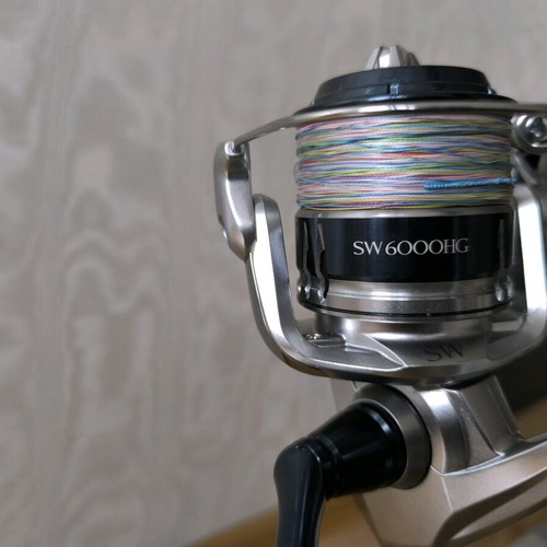 Shimano Saragosa 6000 SW HG reel like new with fishing line
