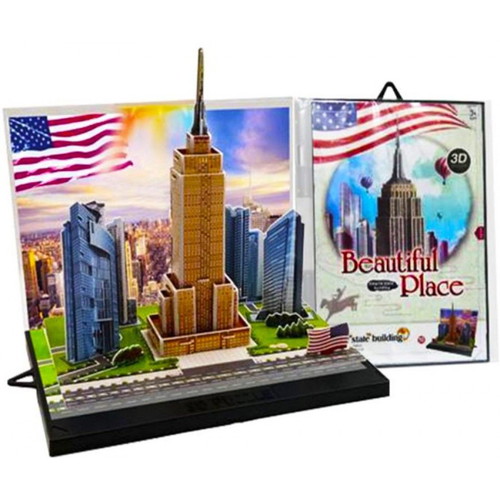 3D Puzzle Empire State Building 31 Pieces New