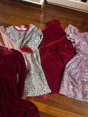 Πακέτο 22 μεταχειρισμένων ρούχων για κορίτσι 6 ετών