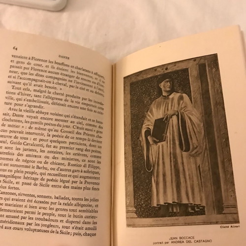 The Life and Work of Dante Alighieri used book in French