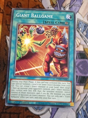 Giant Ballgame κάρτα Field Spell μεταχειρισμένη, Photon Hypernova