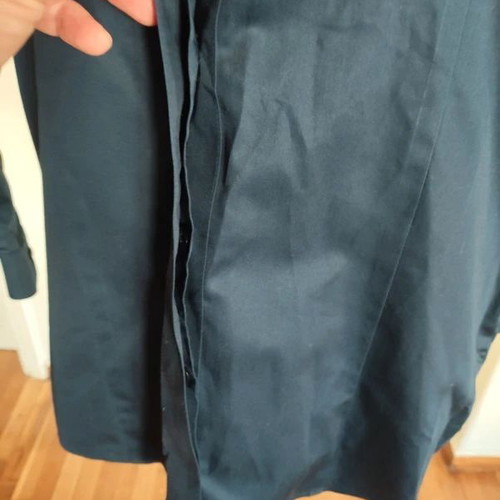 Chico's dark blue cotton shirt like new, size S