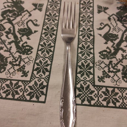 Afentakis Stainless & Rostfrei Cutlery Set used, 22 pieces forks knives spoons