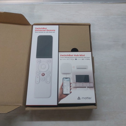 SwitchBot Universal Remote and Hub Mini new smart home kit with Matter