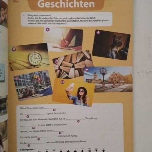 Maximal B1 Glossar German Learning Book new