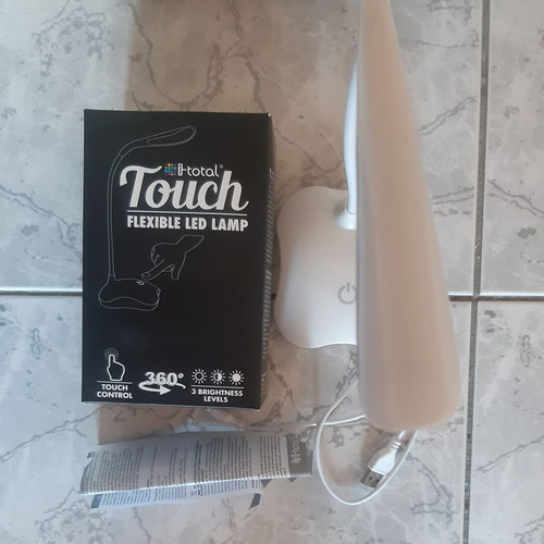 Touch flexible Led lamp like new for desk with 3 modes and USB
