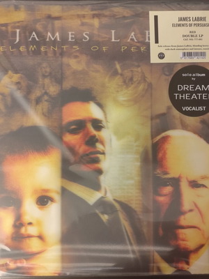 James Labrie Elements of Persuasion 2LP Gold 3D new metal