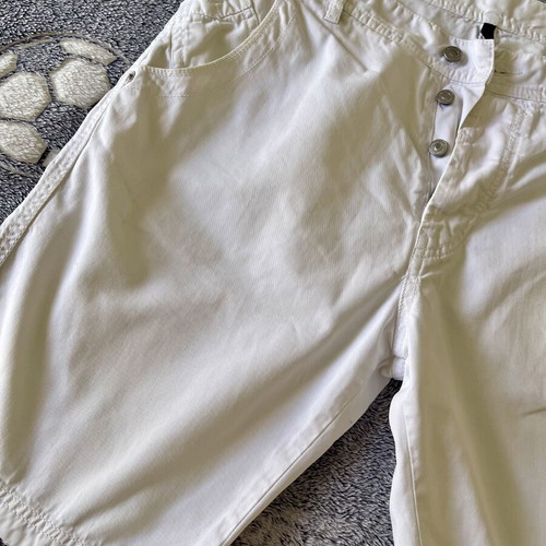 Benetton men's bermuda size M like new, white