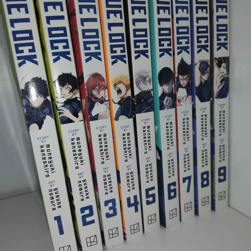 Blue Lock manga volumes 1-9, English