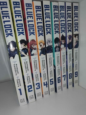 Blue Lock manga volumes 1-9, English