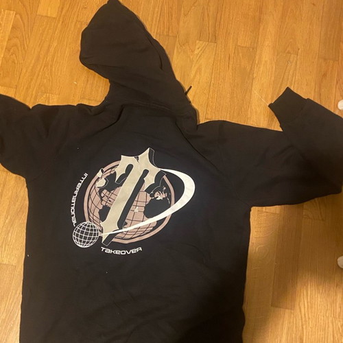 Trapstar hoodie used, size L, black