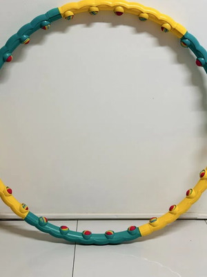 Hula Hoop fitness hoop used, assembleable, diameter 90-100cm