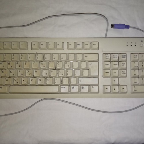 Retro BTC keyboard used, in good condition