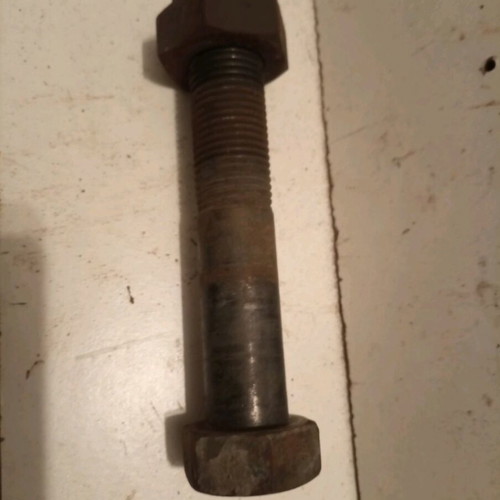 Metal bolts like new, set of 35 pieces