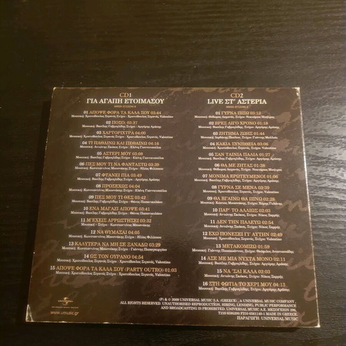 2 CDs Panos Kiamos used