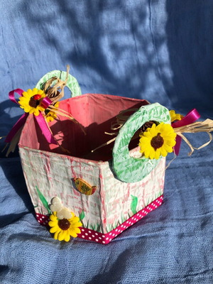 Handmade Easter basket new