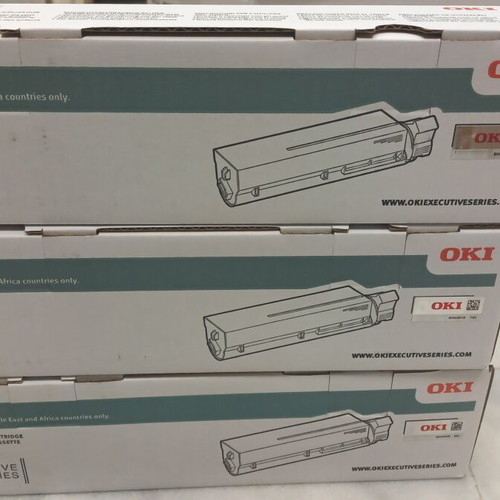 OKI Black Toner Cartridge 45807116 for ES4132 ES4192 ES5112 ES5162, pack of 6
