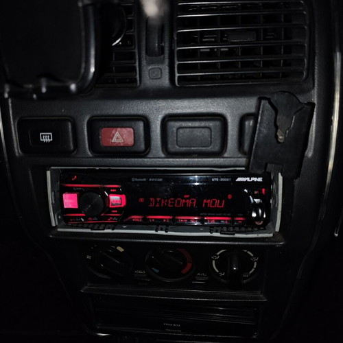 Car audio system Audio Pro surround like new with Hertz speakers and Alpine source
