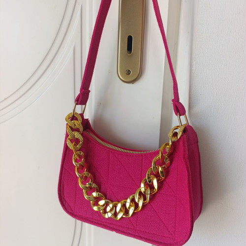 Shoulder bag fuchsia like new