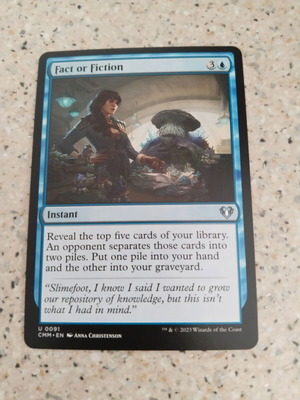 Magic the Gathering Fact or Fiction card new