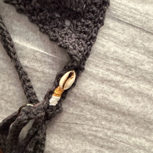 She Made Me crochet swimsuit size S like new, bikini set with second top gift
