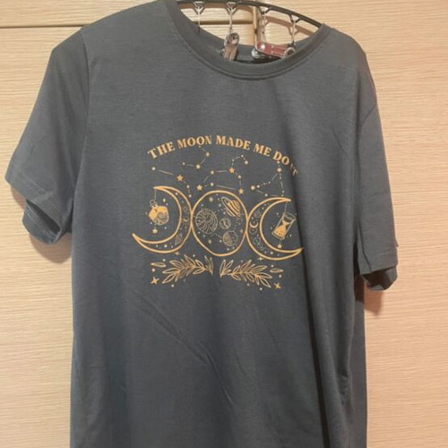 Witchy T-shirt Shein large gray like new