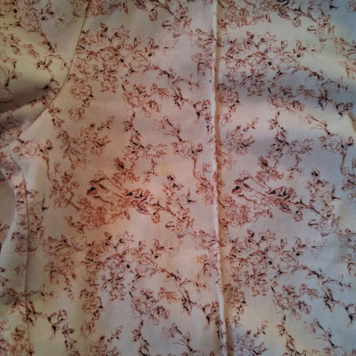 Winter women's set used, beige and brown, fleece lined