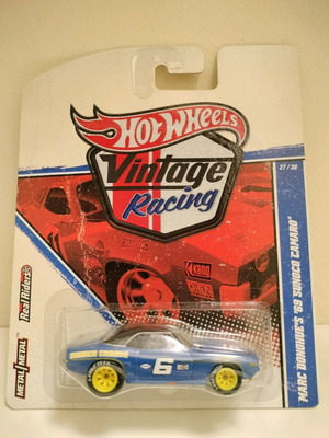 Hot Wheels 2011 Vintage Racing Marc Donohue's '69 Sunoco Camaro new