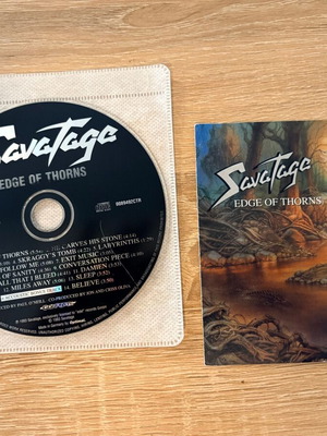 Savatage Edge of Thorns CD used, heavy metal classic