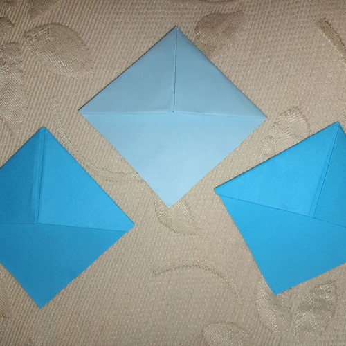 Origami Corner Bookmarks Set of 3 in Minimal Summer Colors
