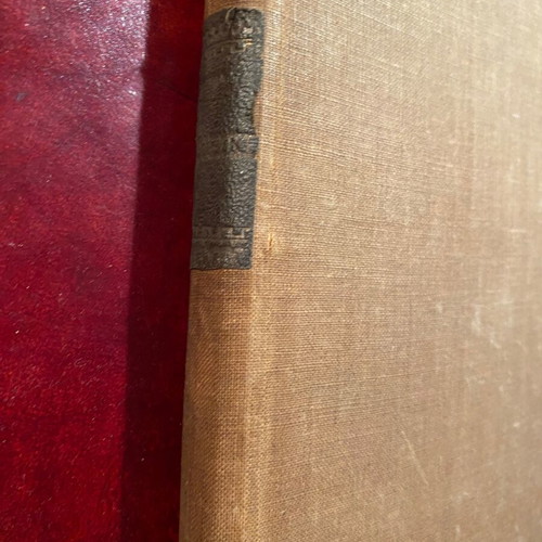 Rhetorics used, work by Neophytos Vamvas 1856 leatherbound