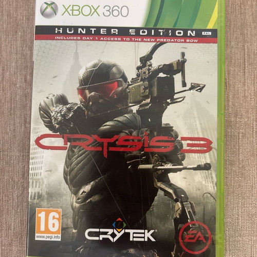 Crysis 3 Hunter Edition Xbox 360 PAL used complete