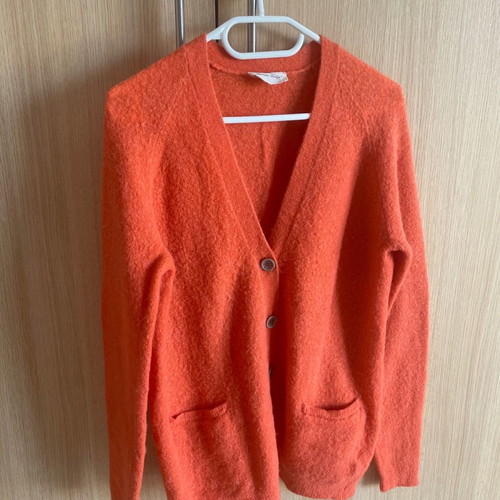 American Vintage cardigan used, wool, orange
